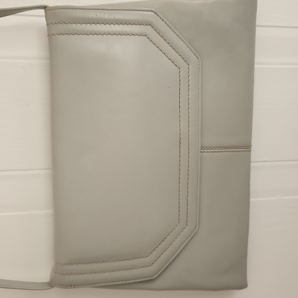 Vintage pale grey Coret purse